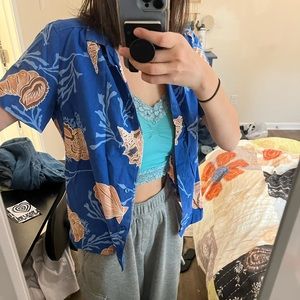 hawaiian beach cover up top